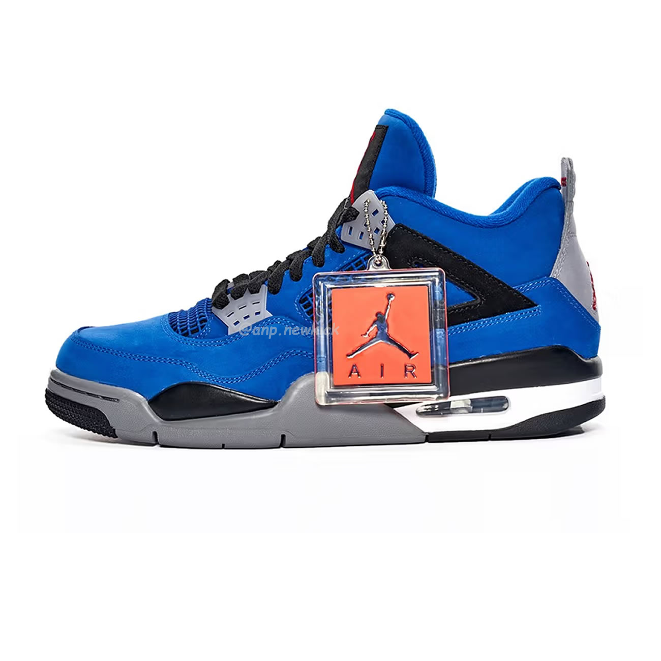 Air Jordan 4 Retro Eminem Encore Deep Royal Blue Black (1) - www.newkick.vip